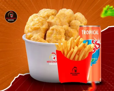 MENU NUGGETS 8 pièces