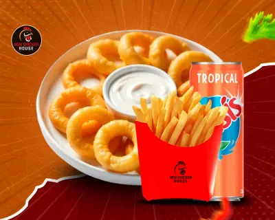 MENU ONIONS RINGS 8 pièces