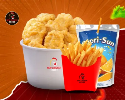 Menu Enfant - 6 Nuggets 