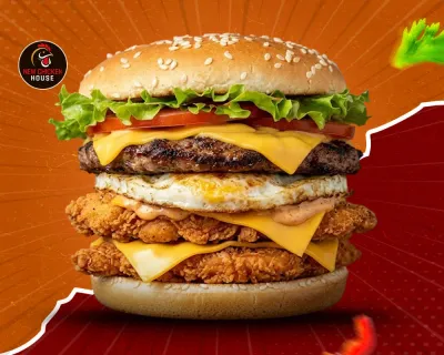 BURGER CHICKEN HOUSE SPECIAL 