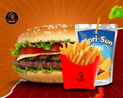 Menu Enfant - Cheese Burger 