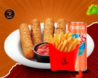 MENU MOZZA STICKS 6 pièces
